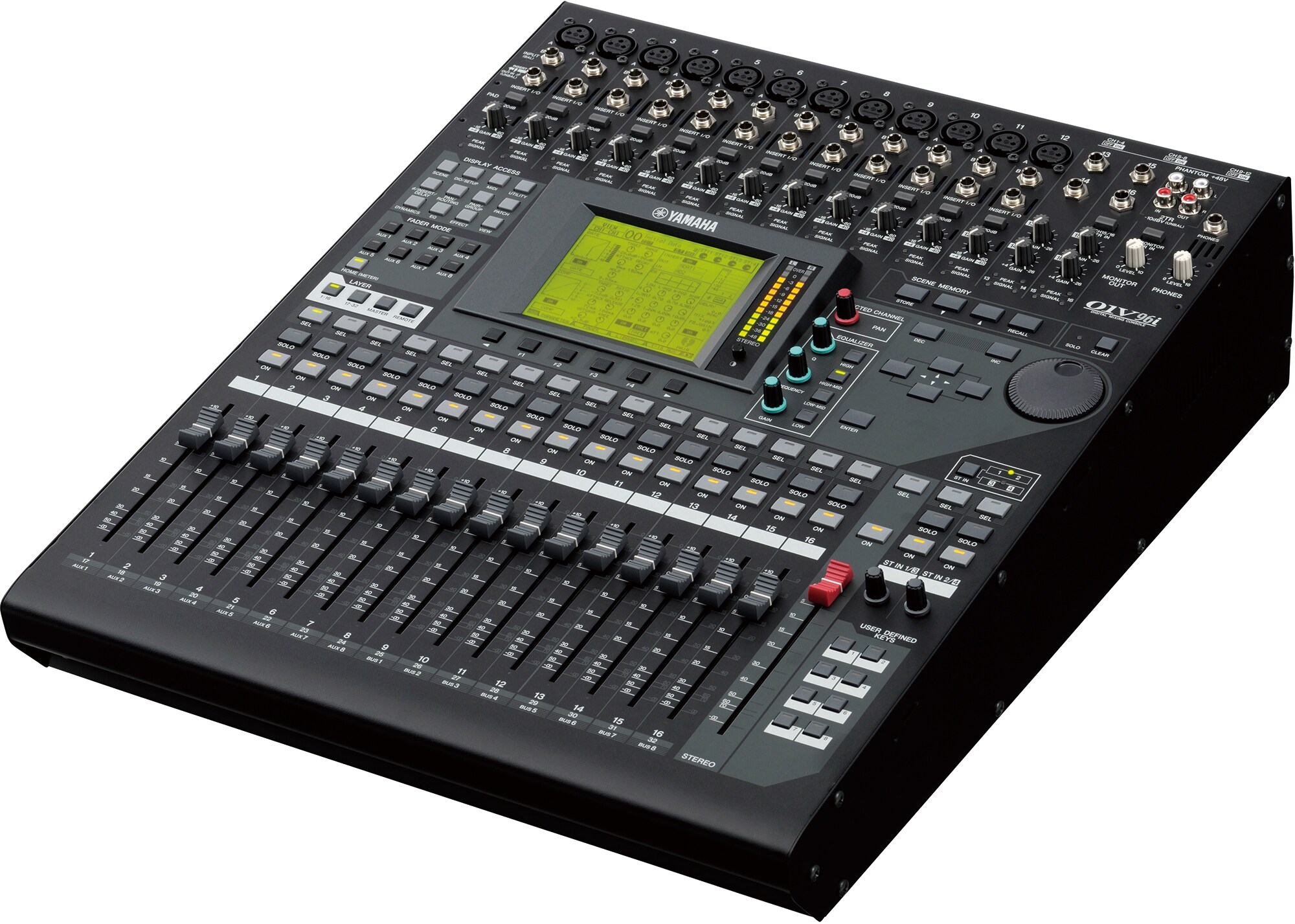 01V96i - Descrição - Mixers - Products - Áudio - Yamaha - Business