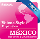 México (Dados compatíveis com o Yamaha Expansion Manager)