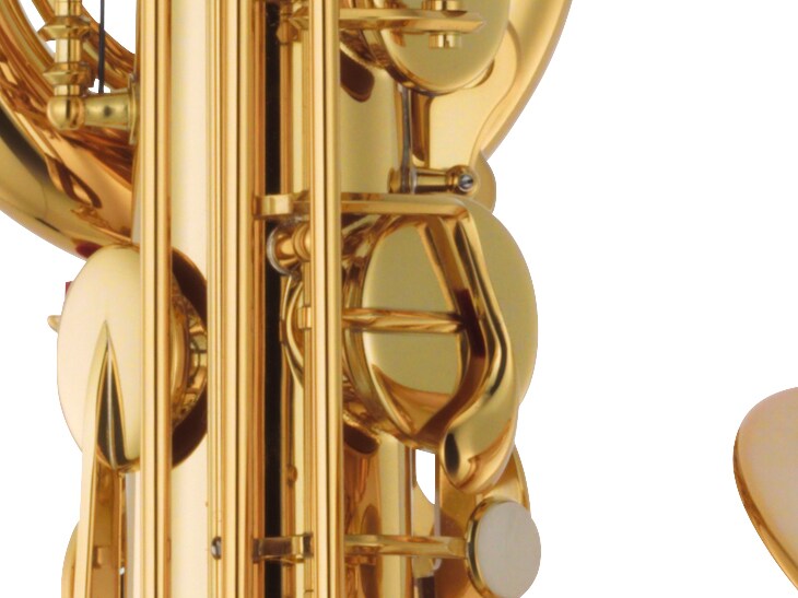 Tecla F frontal em forma de lágrima ajustável