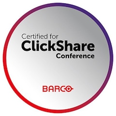 A Solução de Conferência Inteligente e fácil de instalar ADECIA da Yamaha está certificada para integração  com o Barco ClickShare Conference.