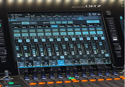 Yamaha Digital Mixing Console DM7: "Assist" lets you focus your creativity