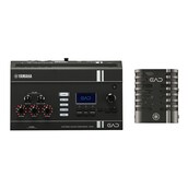 Módulo de bateria acústica eletrónica e unidade de sensor Yamaha EAD20 concebidos para captar e melhorar as atuações de bateria acústica.
