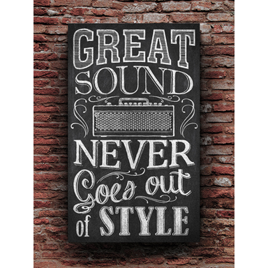 THE SOUND SAYS IT ALL