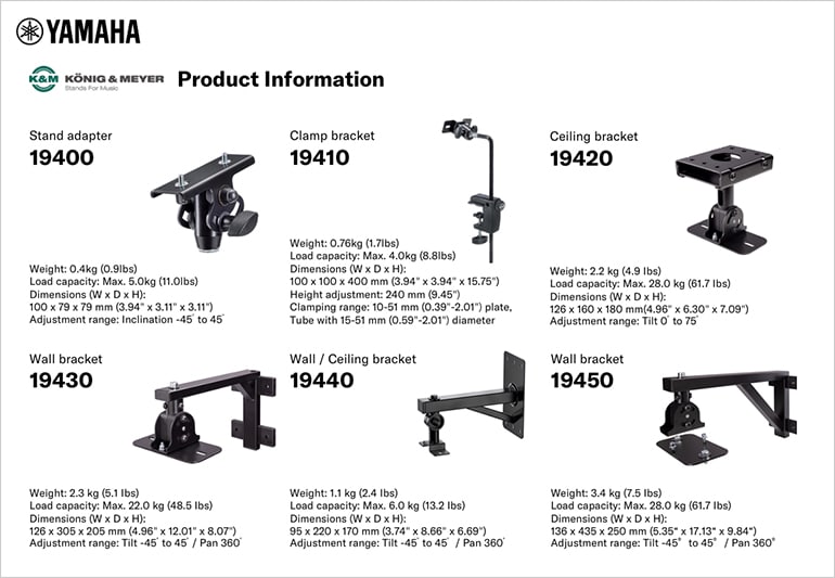 Suporte Geral König & Meyer