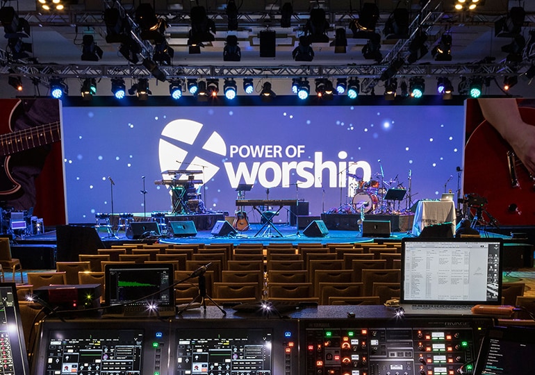 Yamaha Digital Mixing Console DM7: House of Worship