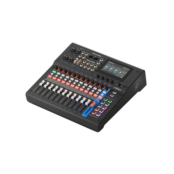 Mesa de Mistura Digital de 18 Canais com Interface de Vídeo Yamaha MGX12V B (Preto)