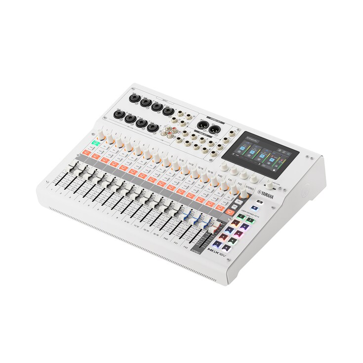 Mesa de Mistura Digital de 22 Canais com Interface de Vídeo Yamaha MGX16V W (Branco)