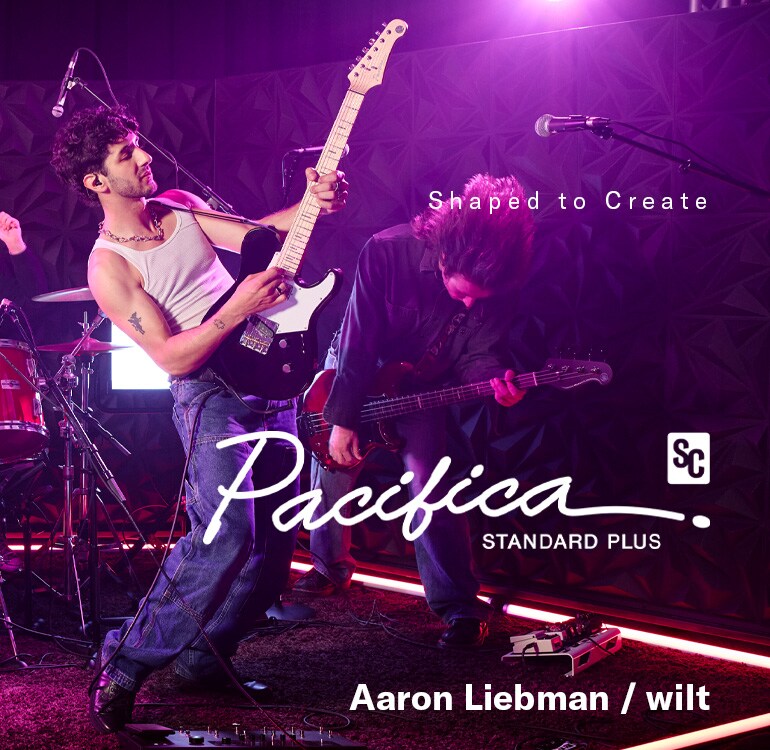 wilt / Aaron Liebman a atuar em palco com a Pacifica SC Standard Plus (PACS+11SM BL)