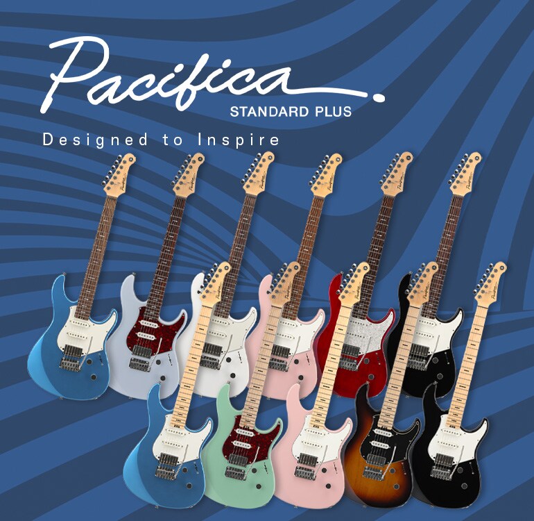 Gama de modelos completa em todas as cores da série Pacifica Standard Plus 12