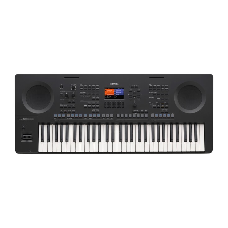 Yamaha Arranger Workstation PSR-SX620 vista superior