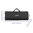 Dedicated carrying soft case for Genos with the wheels