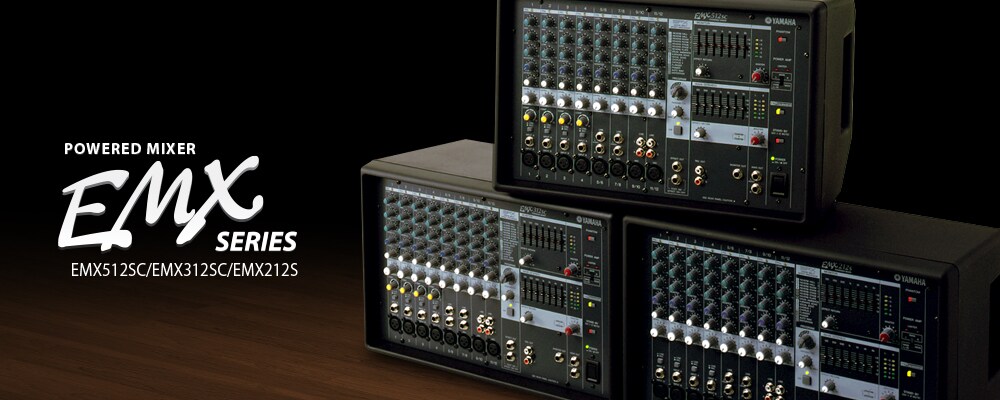 d*z様 YAMAHA EMX2000 powered mixer YAMAHA EMX2000 12 CHANNEL POWERED MIXER EMX-2000 (400W RMS in