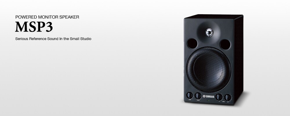 MSP3 - Descrição - Speakers - Products - Áudio - Yamaha - Business