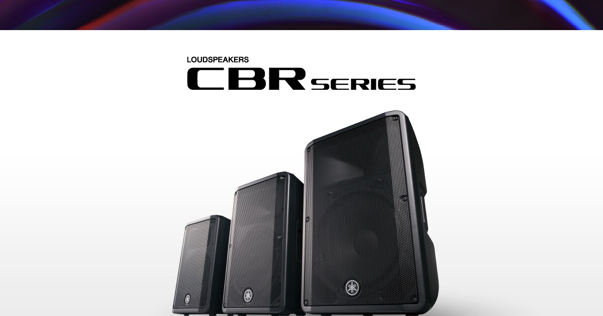 Série CBR - Descrição - Speakers - Produtos - Áudio - Yamaha Série CBR - Descrição - Speakers - Produtos - Áudio - Yamaha