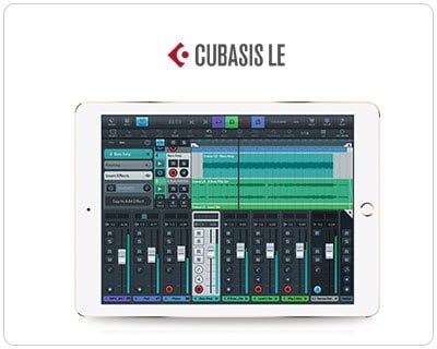 Sequenciador para iPad Cubasis LE Multitouch