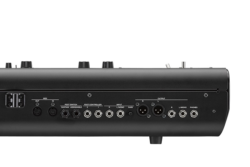 [Imagem] Conectividade USB MIDI e áudio integrada