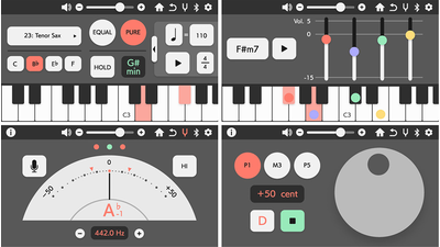Aplicação "HD-300 Assistant" para dar apoio aos diretores de banda