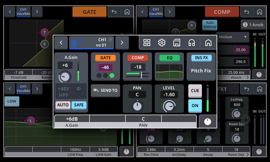 Yamaha MGX16V: Aprimore a Sua Visão