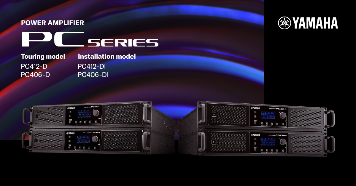 PC-D / DI Series - Descrição - Power Amplifiers - Produtos - Áudio