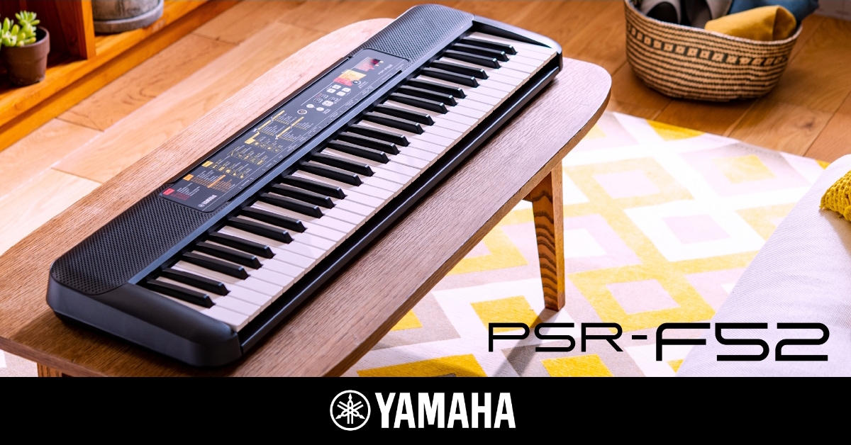 Teclado Digital Yamaha PSR-F52 Iniciante 61 Teclas