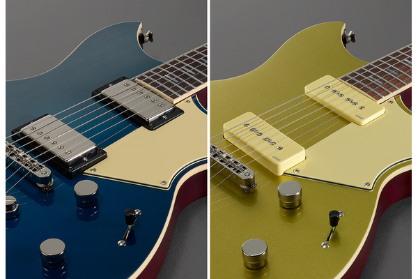 Modelos Revstar Professional e Standard a oferecer a escolha entre humbuckers e pickups de tipo P90 de bobina simples