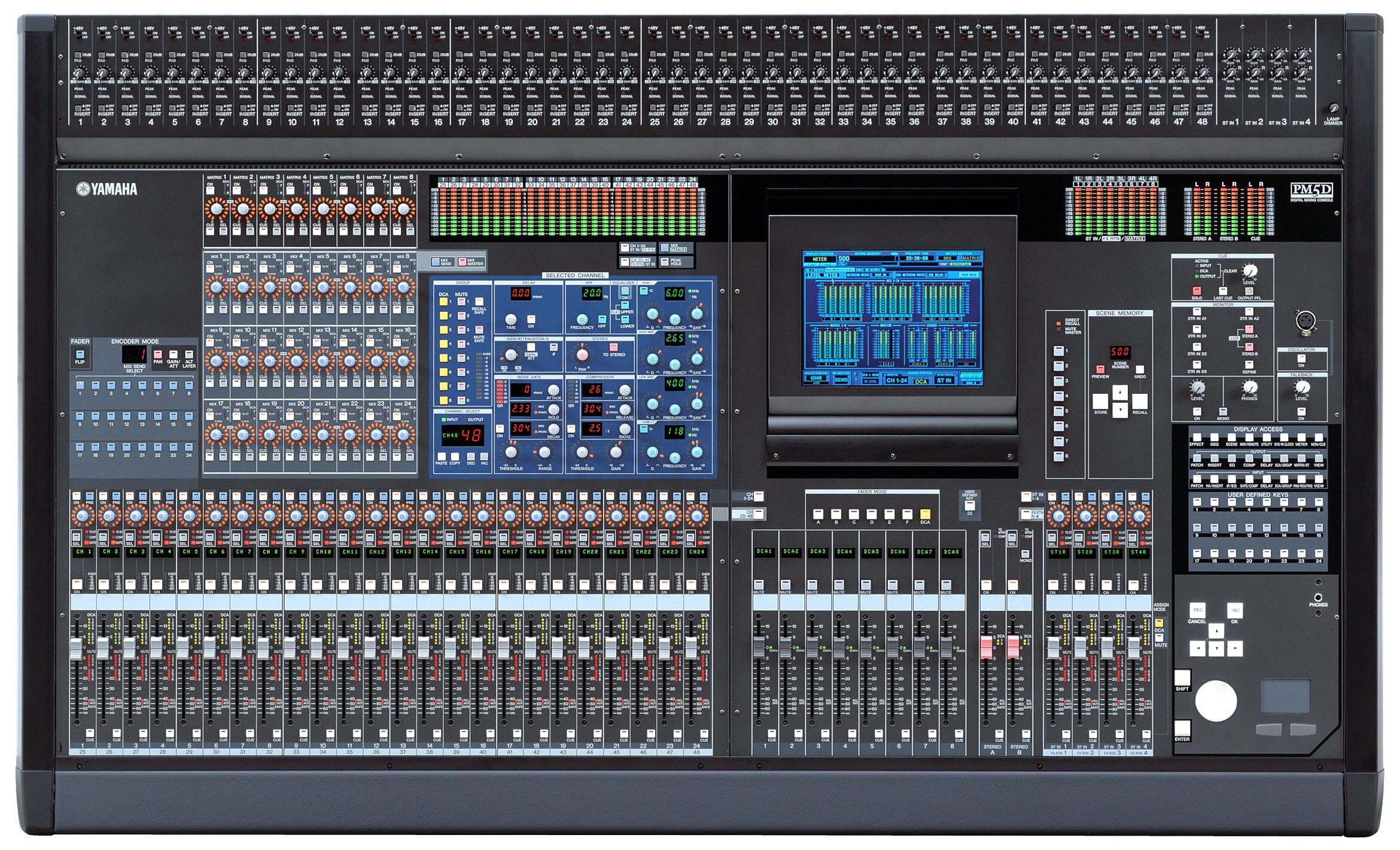 PM5D - Descrição - Mixers - Produtos - Áudio - Yamaha - Business