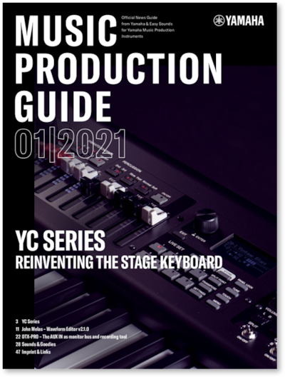 Já está disponível para download a edição 01 | 2021 da Music Production Guide.