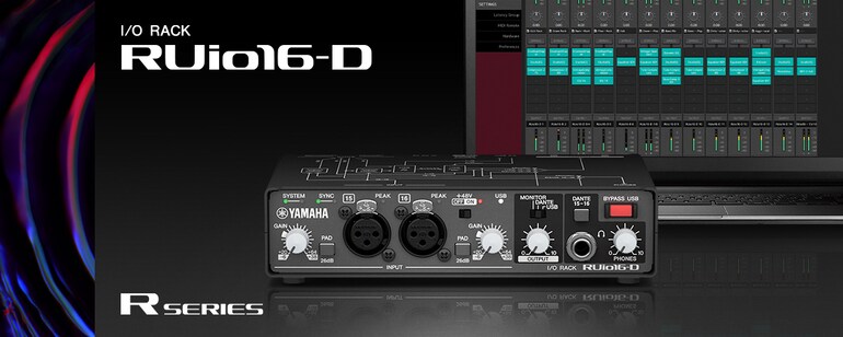 Yamaha I/O Rack R Series (USB) RUio16-D