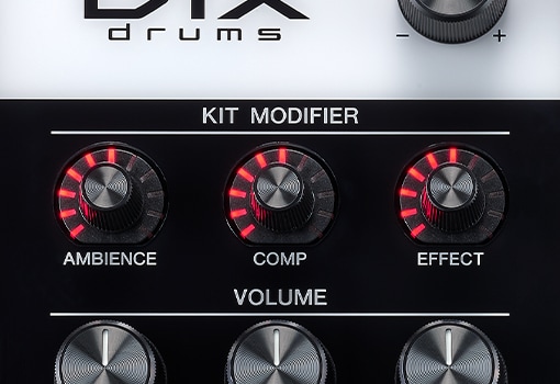 An image focusing on the Kit Modifier part of the DTX-PRO module