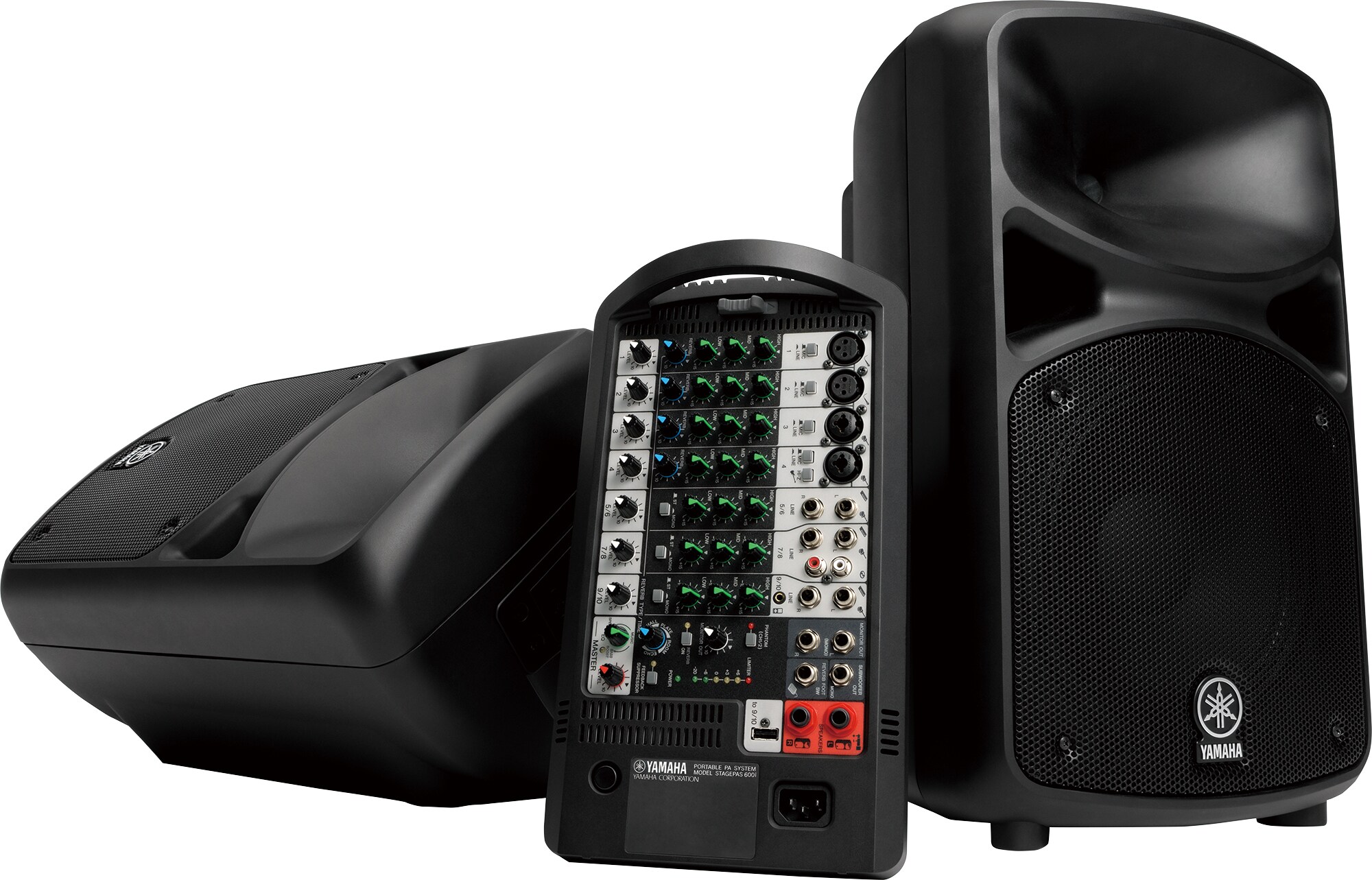 【こうちゃん】Yamaha Stagepas 600i① STAGEPAS 400i, 600i - Descrição - Portable PA Systems - Products