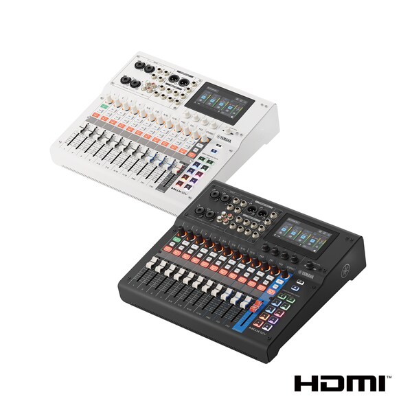 Mesa de Mistura Digital de 18 Canais com Interface de Vídeo Yamaha MGX12V