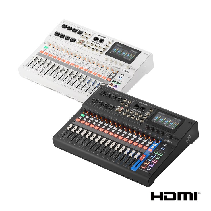 Mesa de Mistura Digital de 22 Canais com Interface de Vídeo Yamaha MGX16V