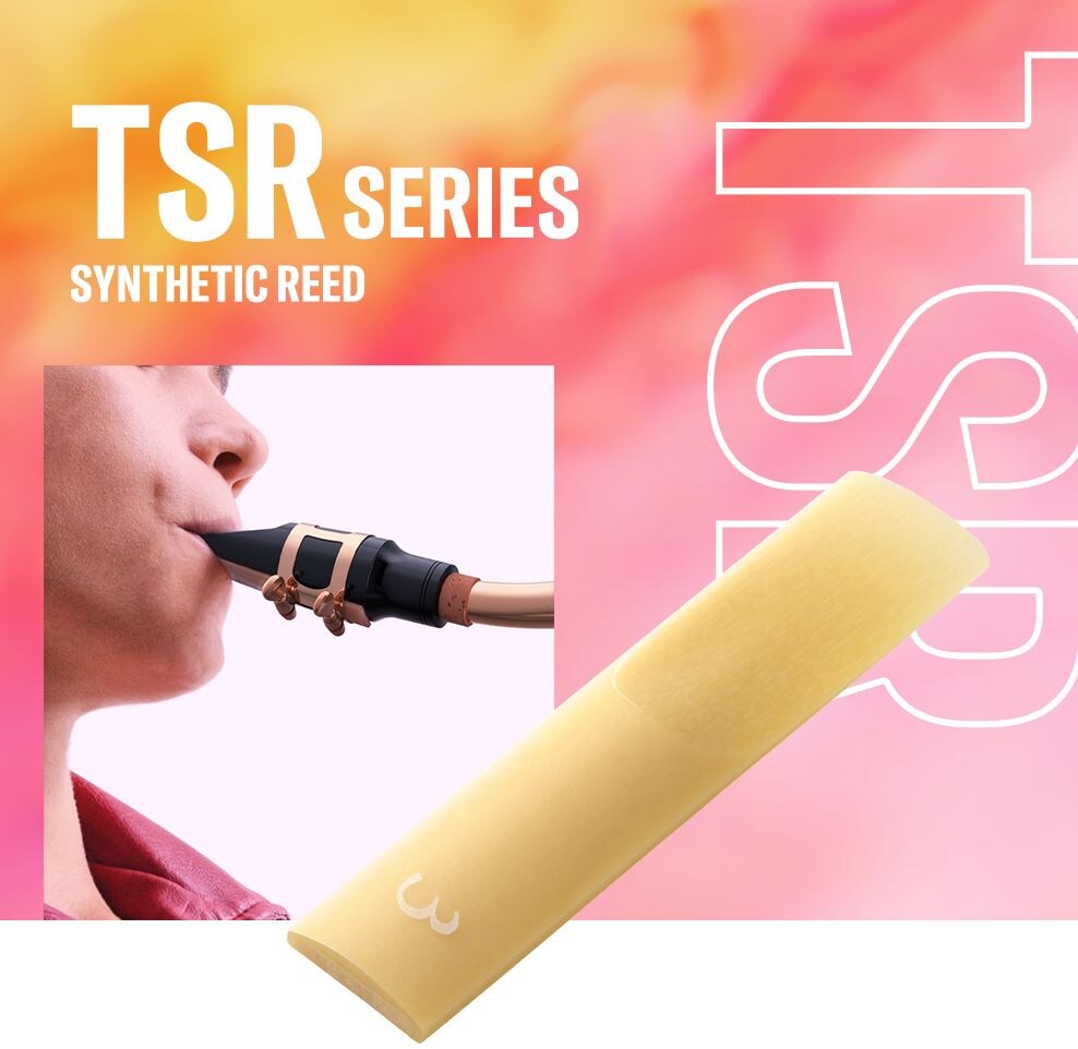 Palhetas Sintéticas da Série TSR para Saxofone Tenor